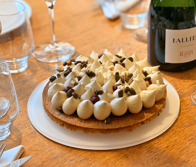 La Tarte Griottes Pistache